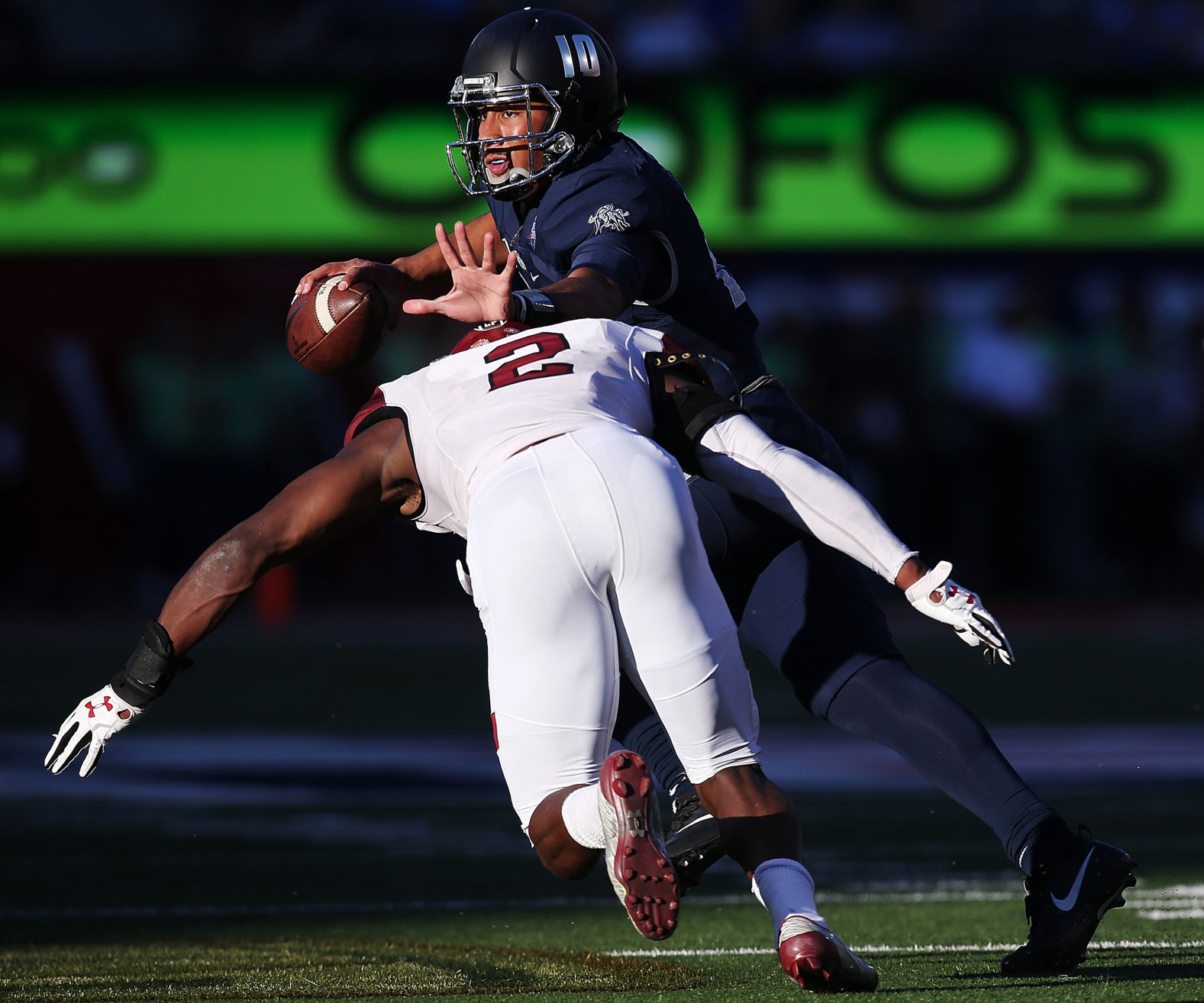 New Mexico State 26, Utah State 20